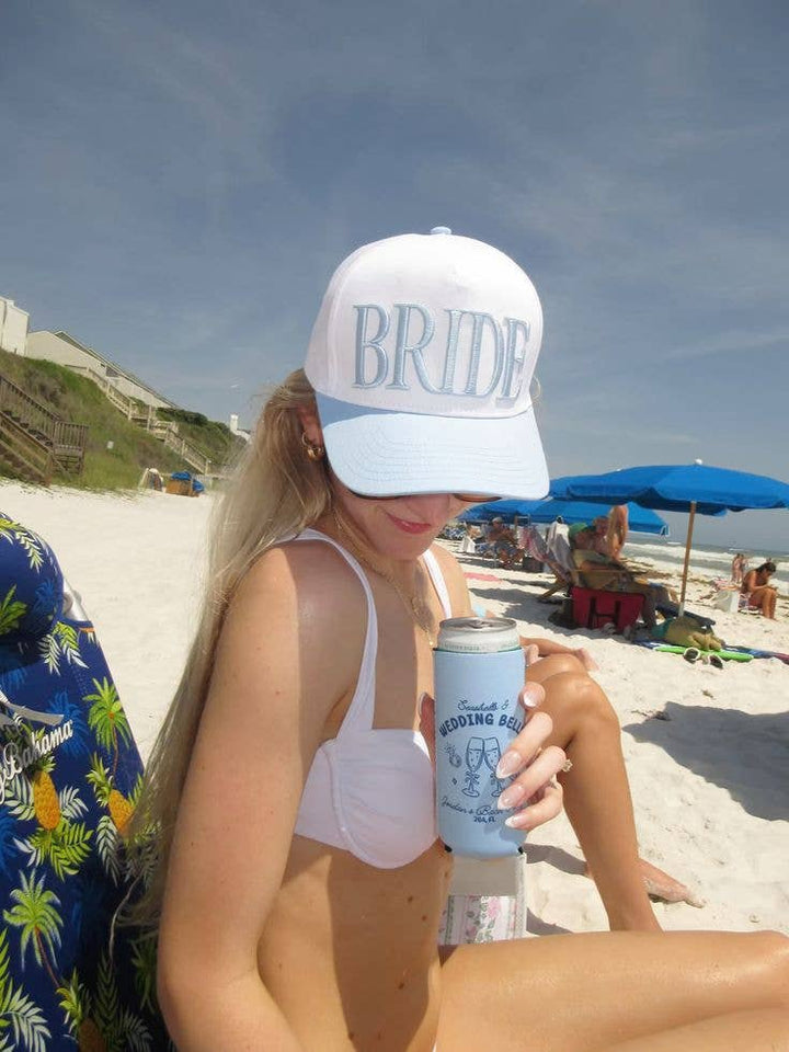 xo, Fetti Gifts Blue Bride Trucker Hat