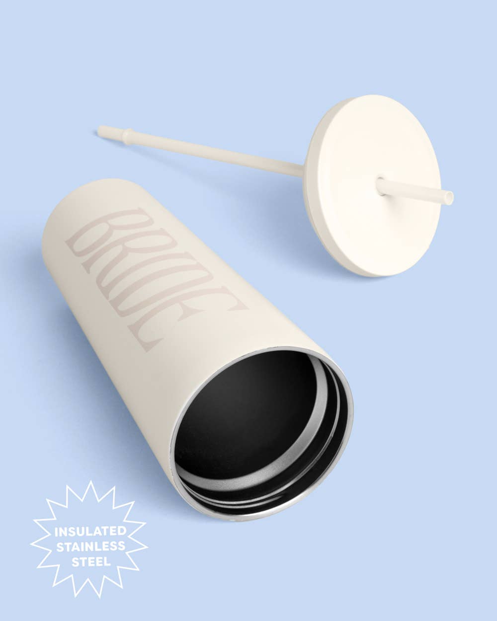 xo, Fetti Gifts Bride Monochromatic Tumbler