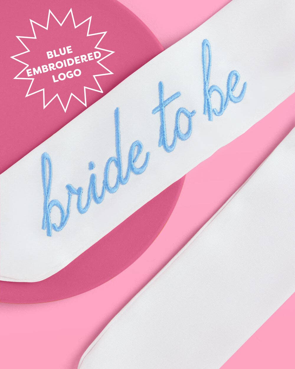 xo, Fetti Gifts Bride To Be Embroidered Hair Bow