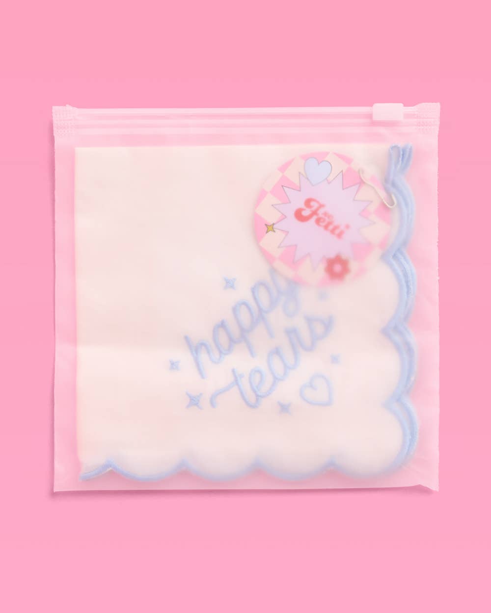 xo, Fetti Gifts Happy Tears Handkerchief