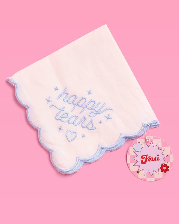 xo, Fetti Gifts Happy Tears Handkerchief