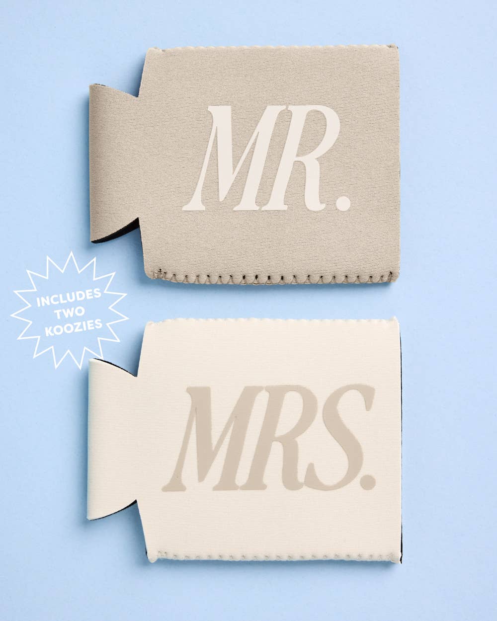 xo, Fetti Gifts Mr And Mrs Koozie Set