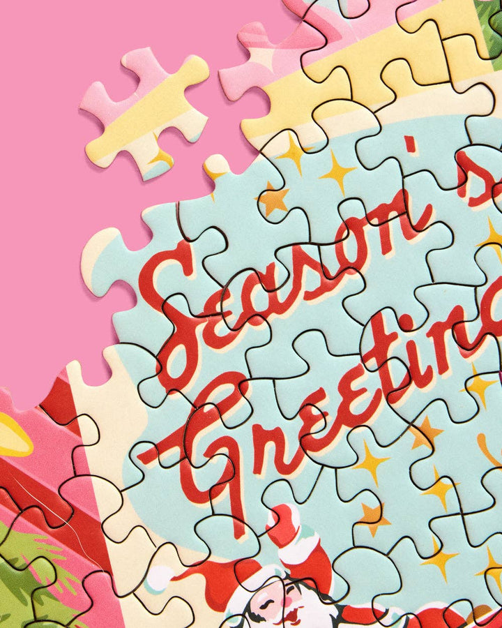xo, Fetti Gifts Pinkmas Jigsaw Puzzle - 1000 pc