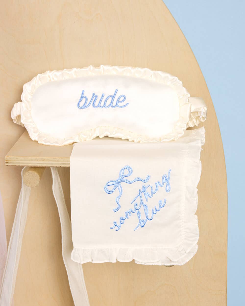 xo, Fetti Gifts Ruffled Bride Sleep Mask
