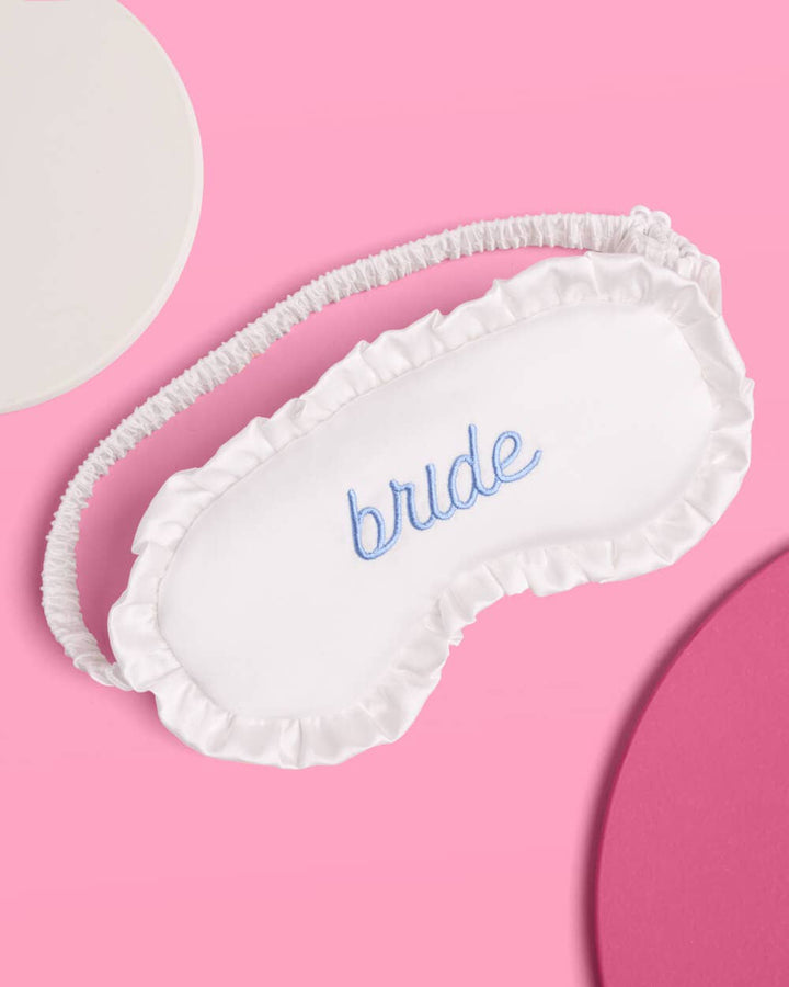 xo, Fetti Gifts Ruffled Bride Sleep Mask