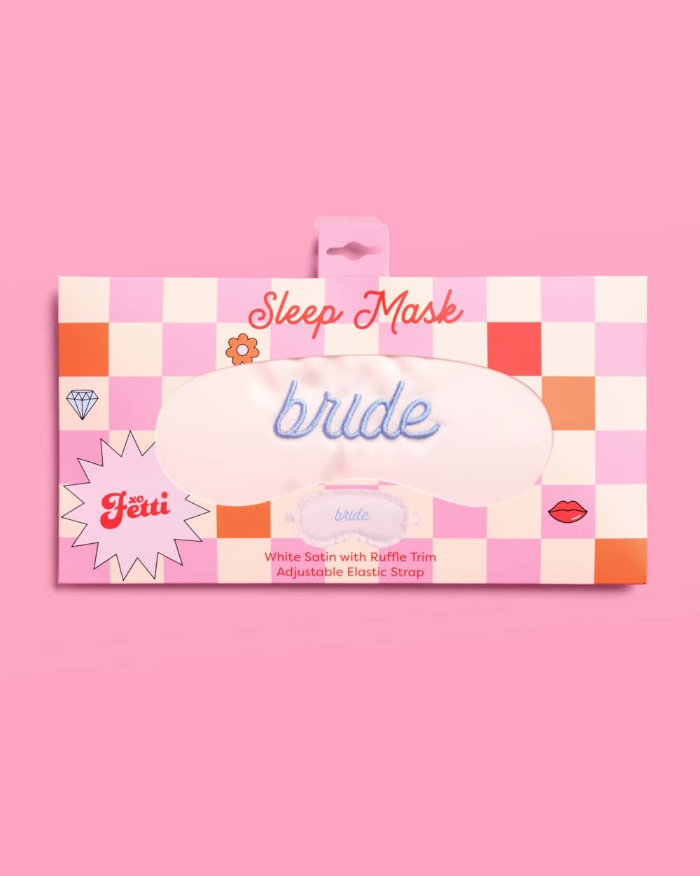 xo, Fetti Gifts Ruffled Bride Sleep Mask
