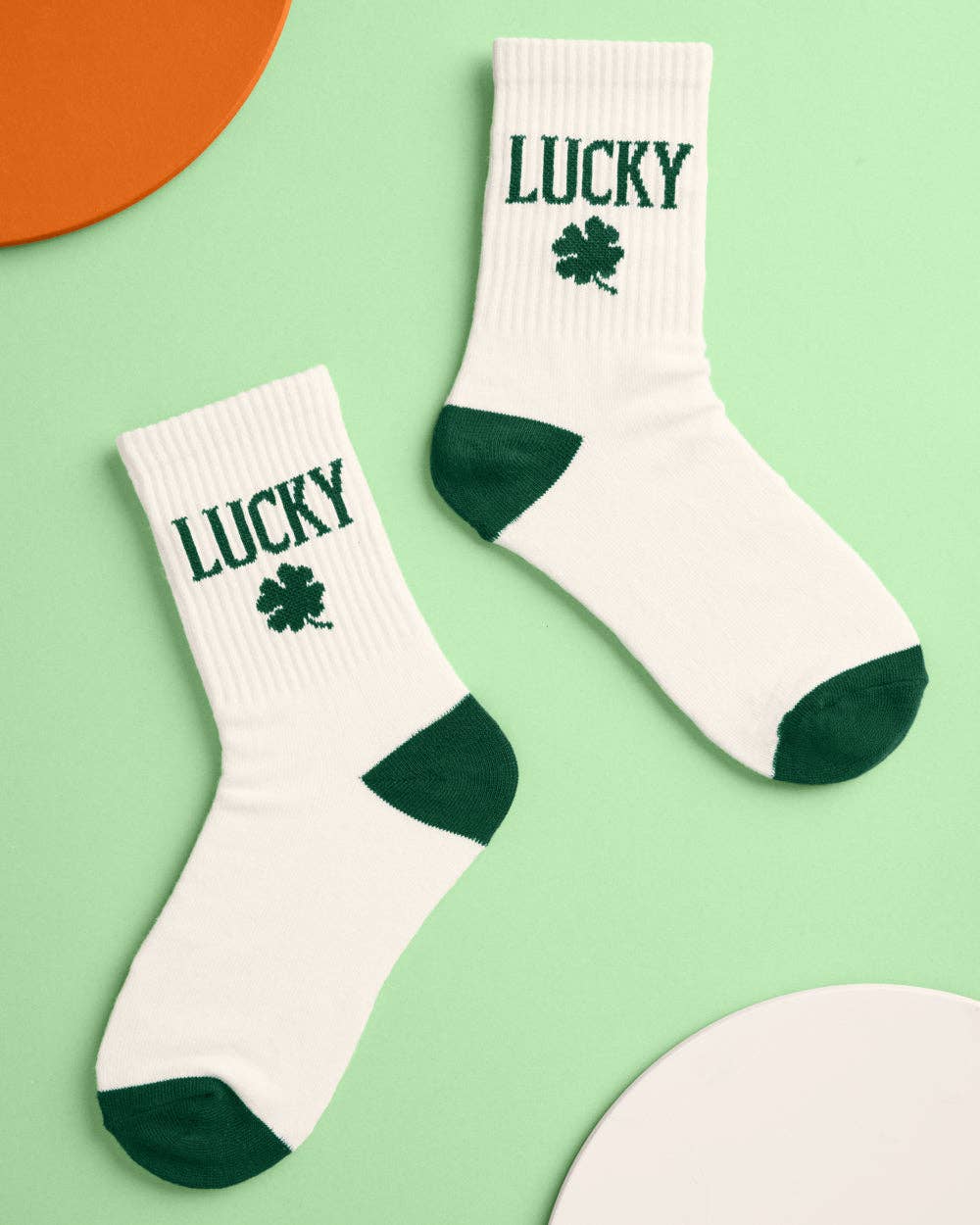 xo, Fetti Holiday St. Pattys Socks | St Patrick's Day, Shamrock Luck AccessorY