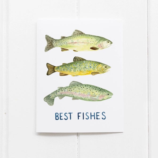 Yardia Card Best Fishes Birthday Card