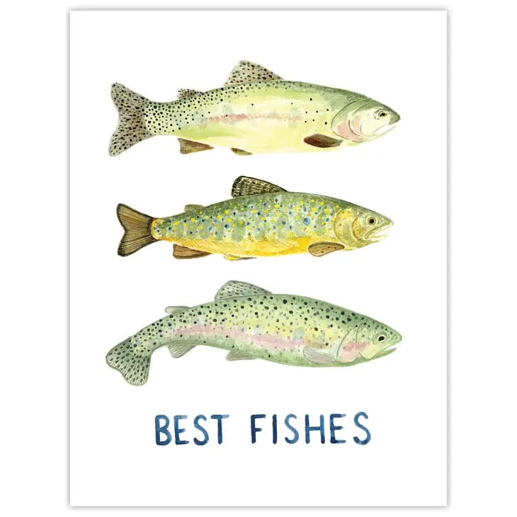 Yardia Card Best Fishes Birthday Card