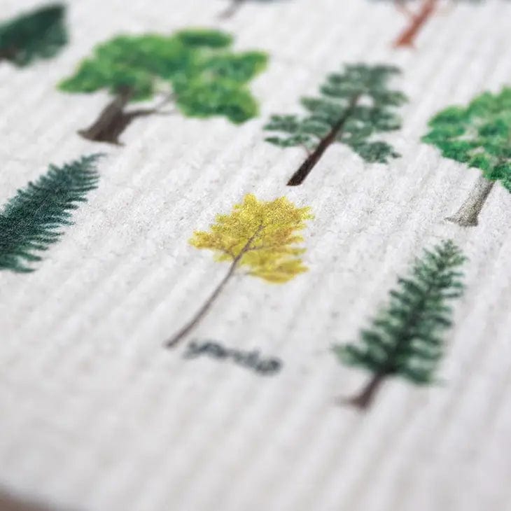 Yardia Kitchen Towels Tree Sponge Dish Cloth