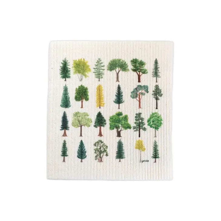 Yardia Kitchen Towels Tree Sponge Dish Cloth