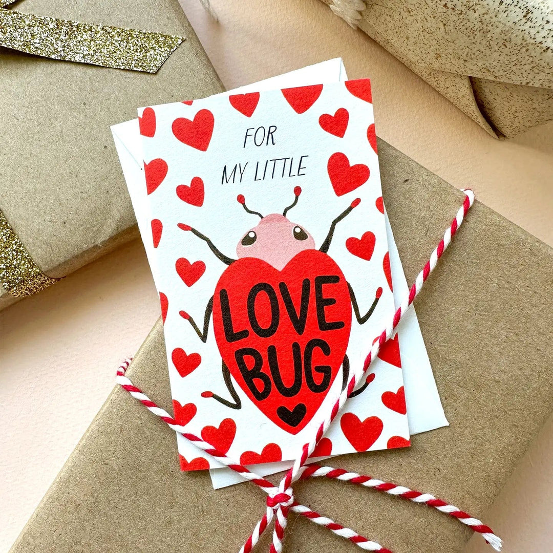 Yeppie Paper Card Love Bug Enclosure Card