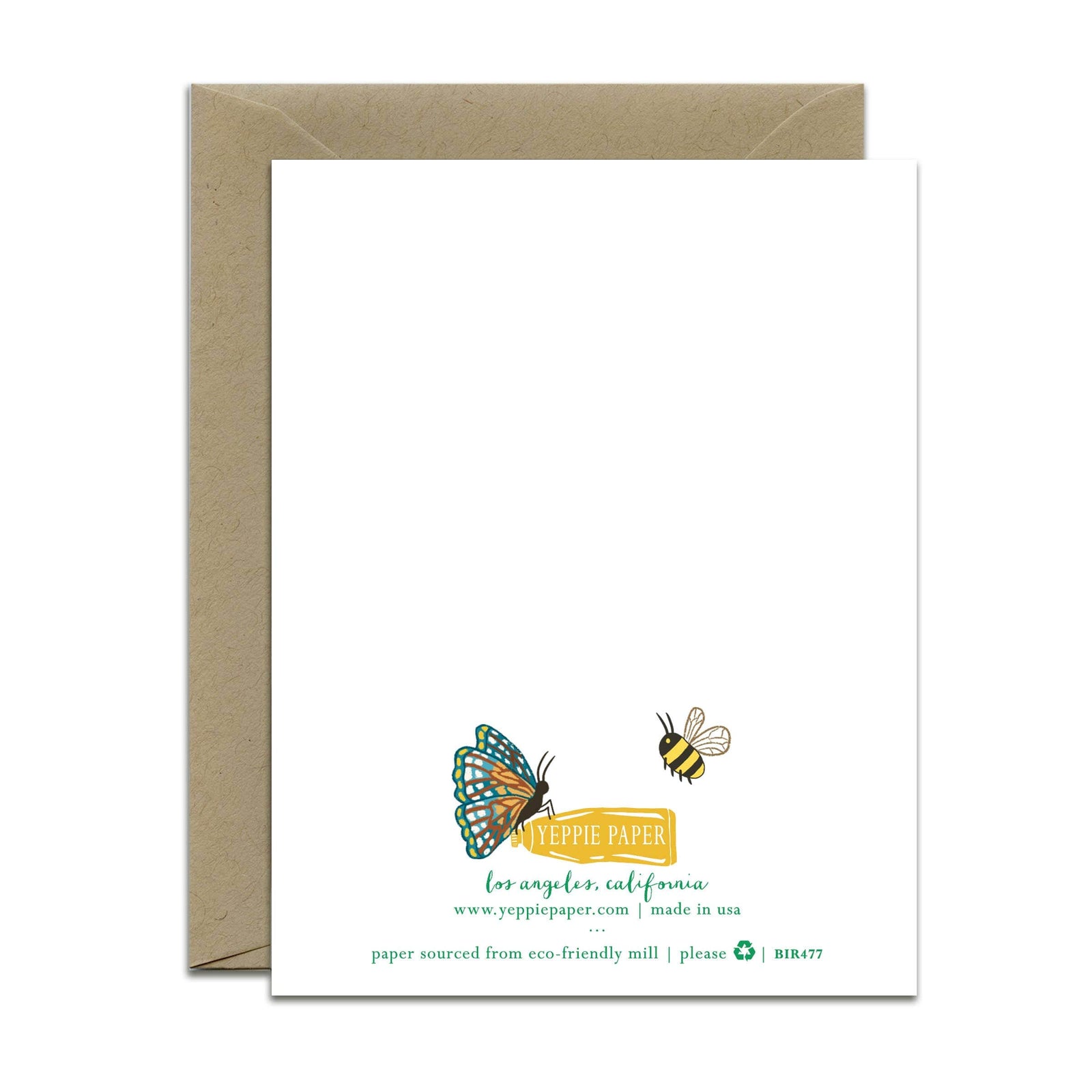 Yeppie Paper Cards Best Bud Smiling Flowers Birthday Card