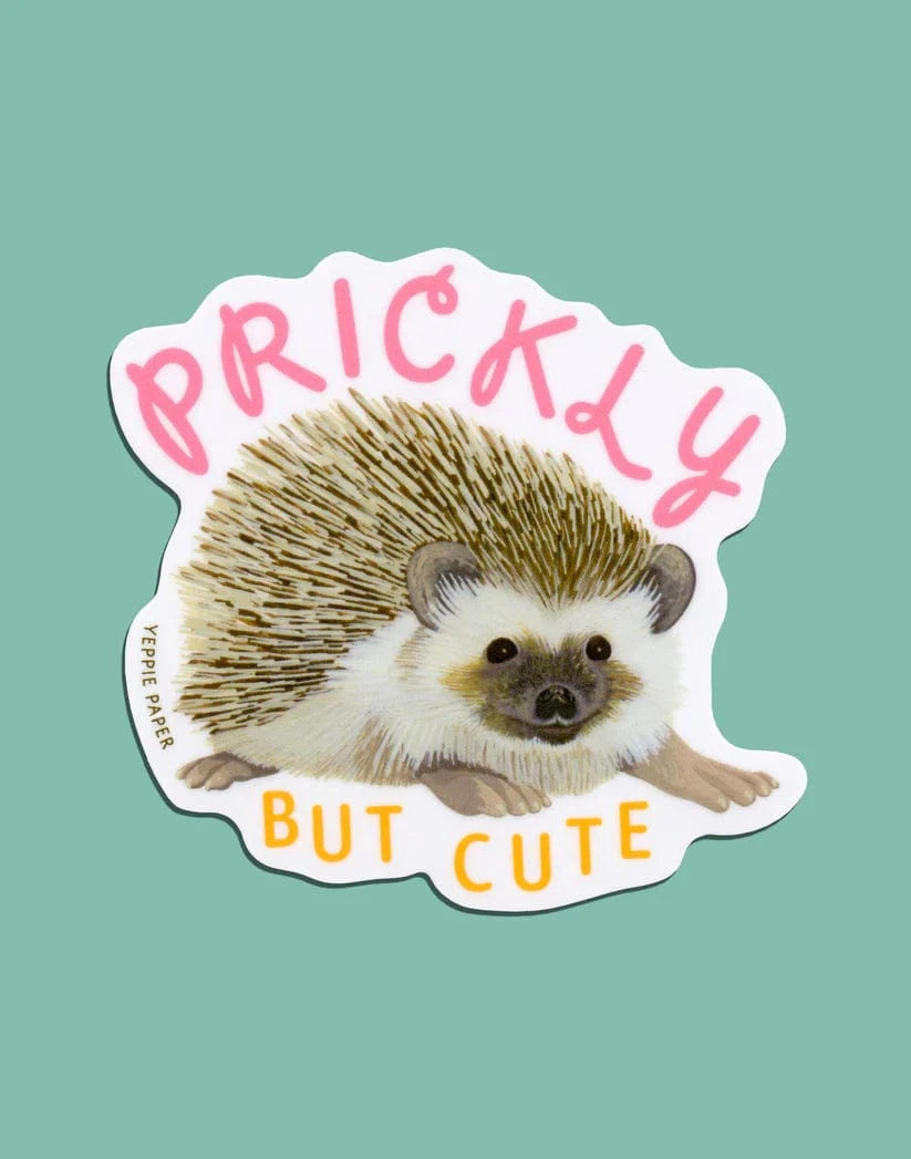 Yeppie Paper Cards Prickly Hedgehog Sticker