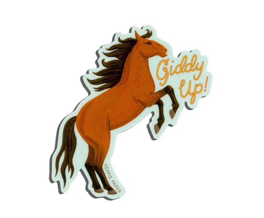 Yeppie Paper Sticker Giddy Up Horse Sticker