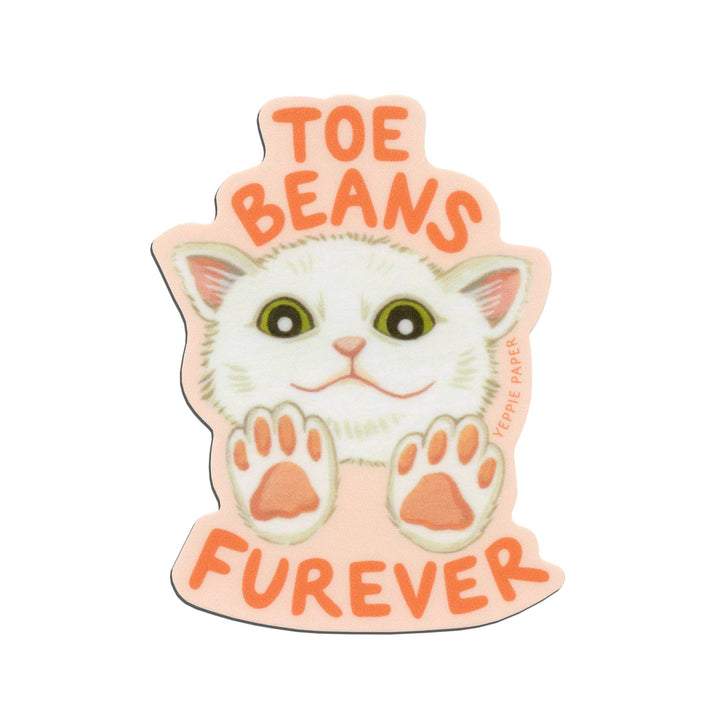 Yeppie Paper Sticker Toe Beans Furever Cat Paws Sticker