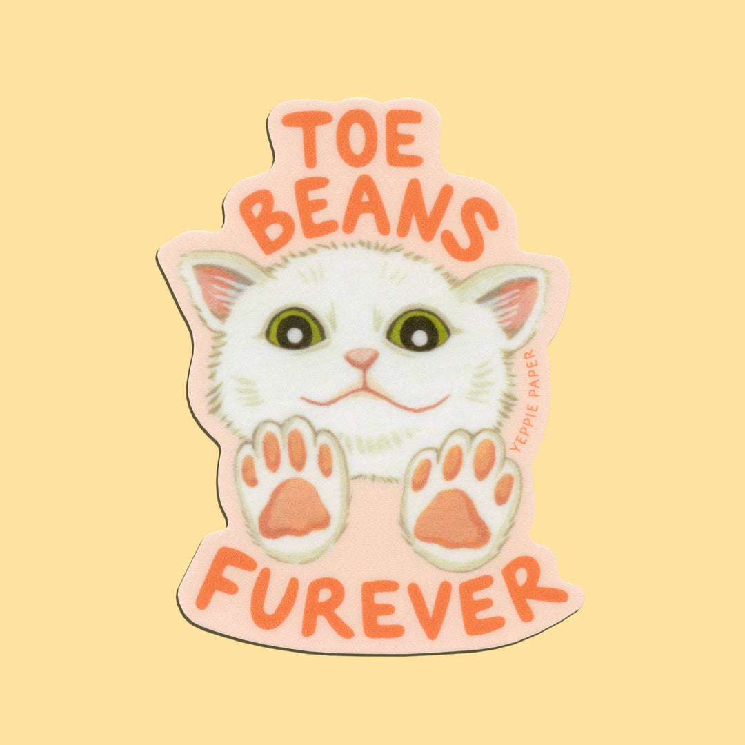 Yeppie Paper Sticker Toe Beans Furever Cat Paws Sticker