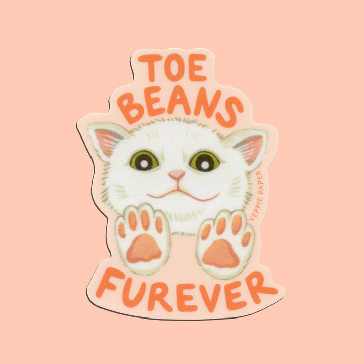 Yeppie Paper Sticker Toe Beans Furever Cat Paws Sticker