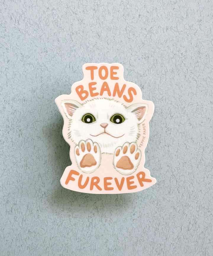 Yeppie Paper Sticker Toe Beans Furever Cat Paws Sticker