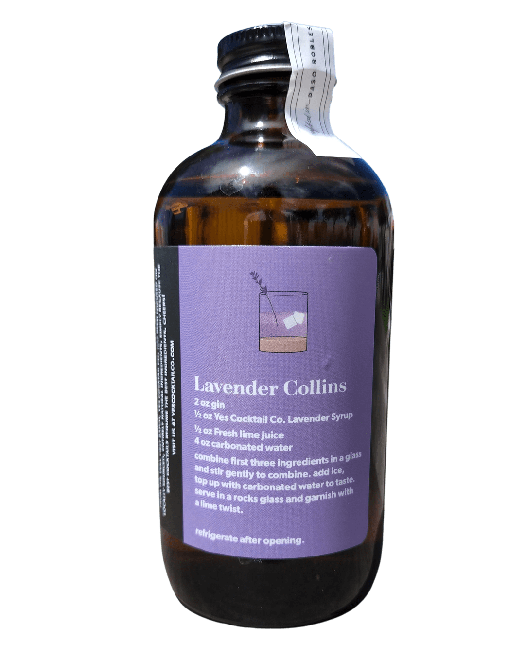 Yes Cocktail Company Cocktail Mixes Lavender Simple Syrup