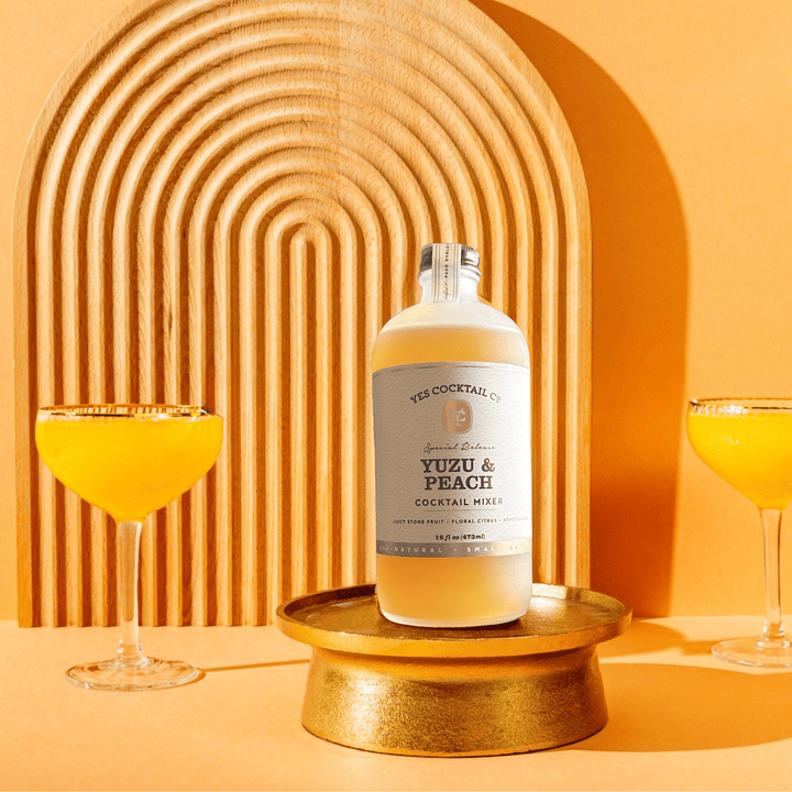 Yes Cocktail Company Home Yuzu & Peach Cocktail Mixer