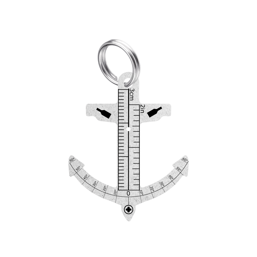 Zootility Tool Boat Anchor Keychain Mult-Tool