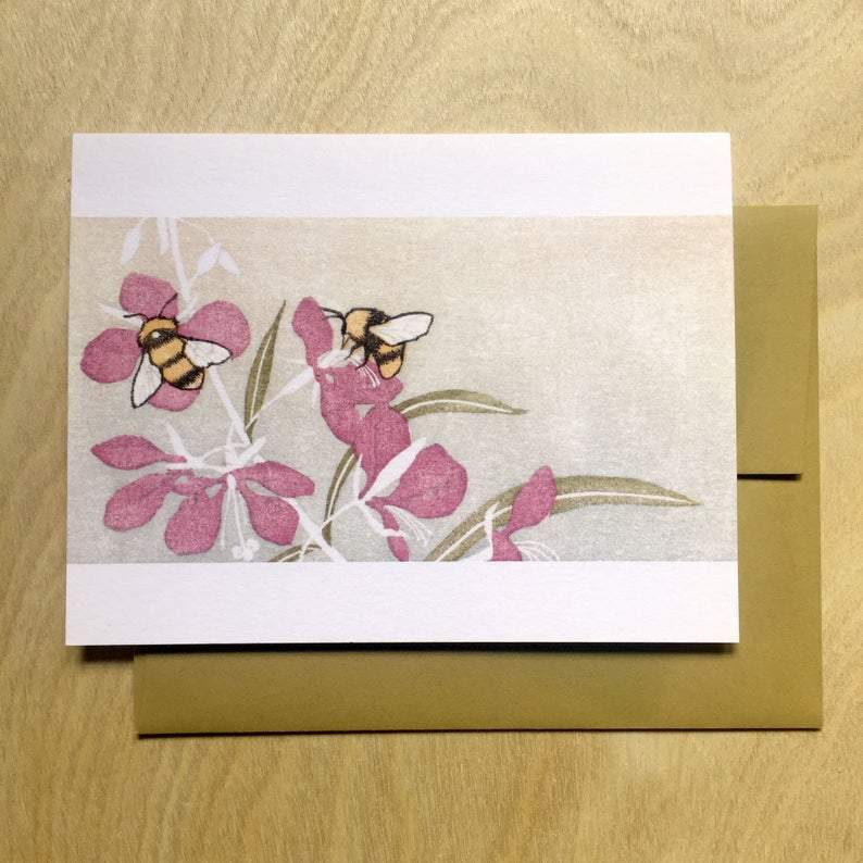 13Chestnuts Card Fireweed Greeting Card
