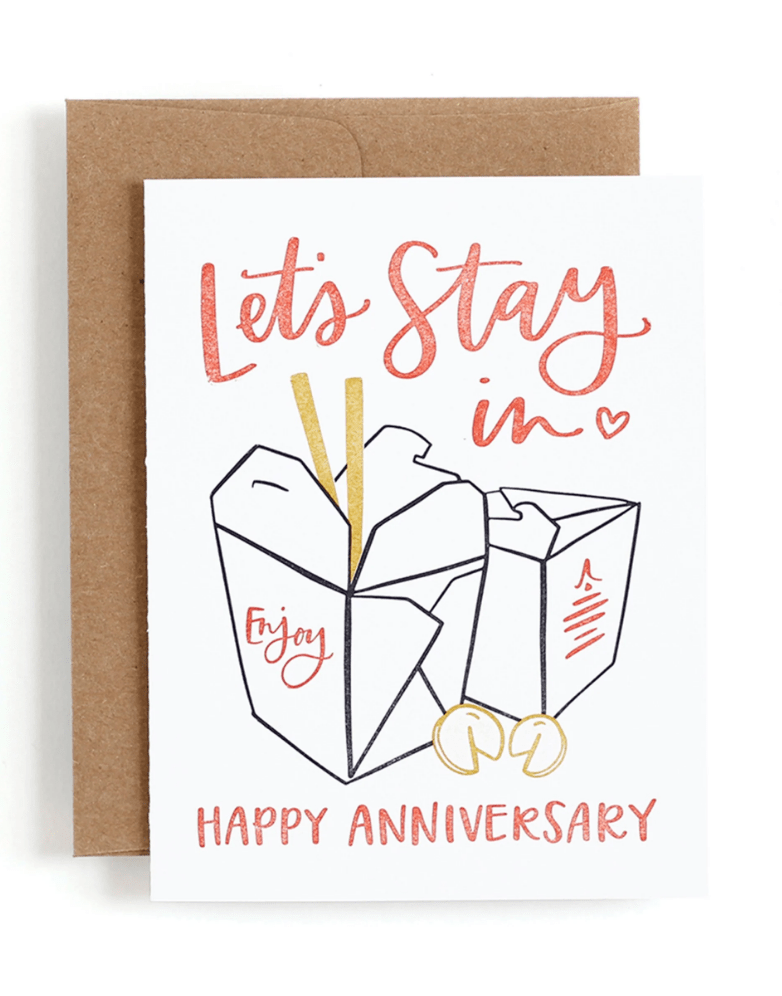 1Canoe2 Card Anniversary Take Out Card