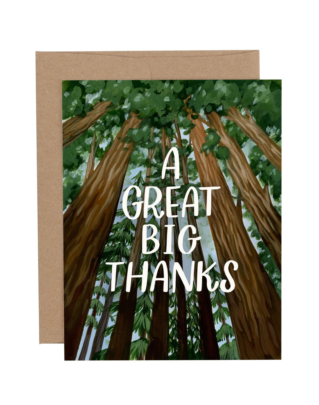 1Canoe2 Card Big Redwood Thanks Card