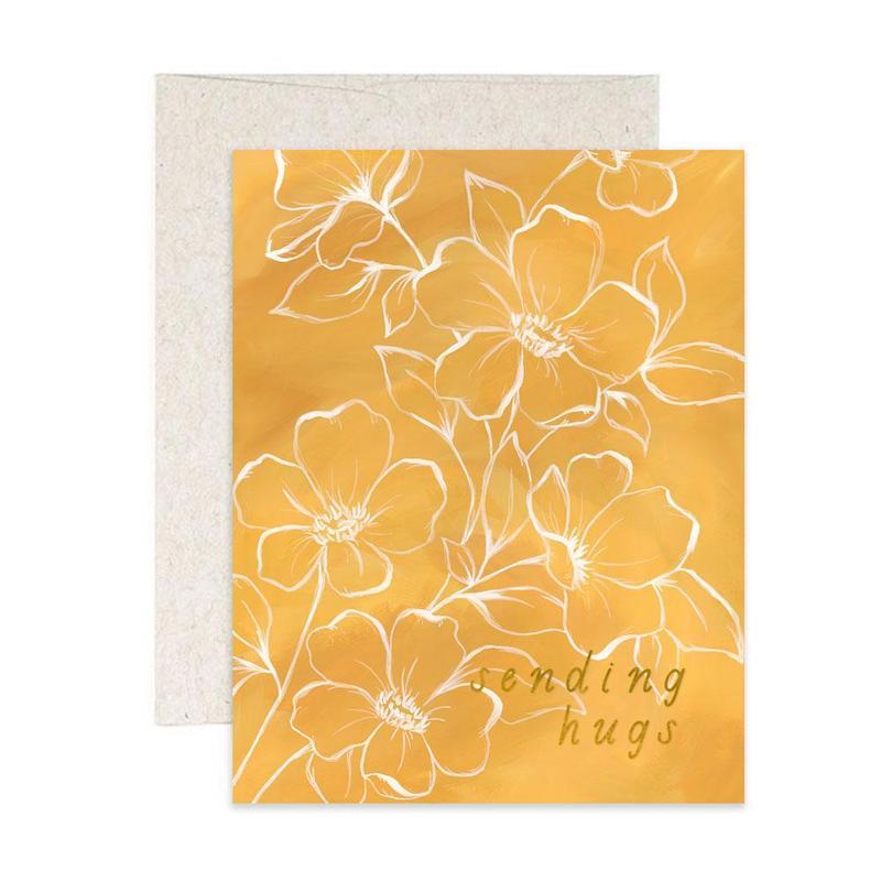 1Canoe2 Card Golden Poppy Hugs Card