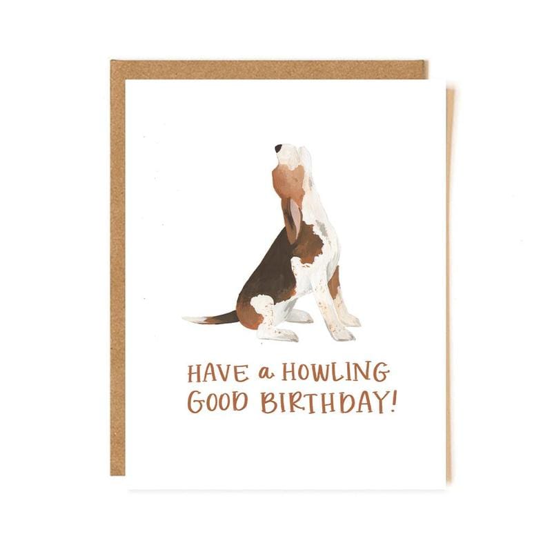1Canoe2 Card Howling Good Birthday Card
