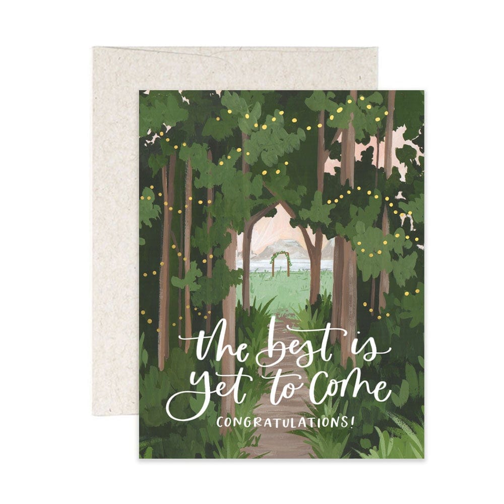 1Canoe2 Card Wedding Woods Card