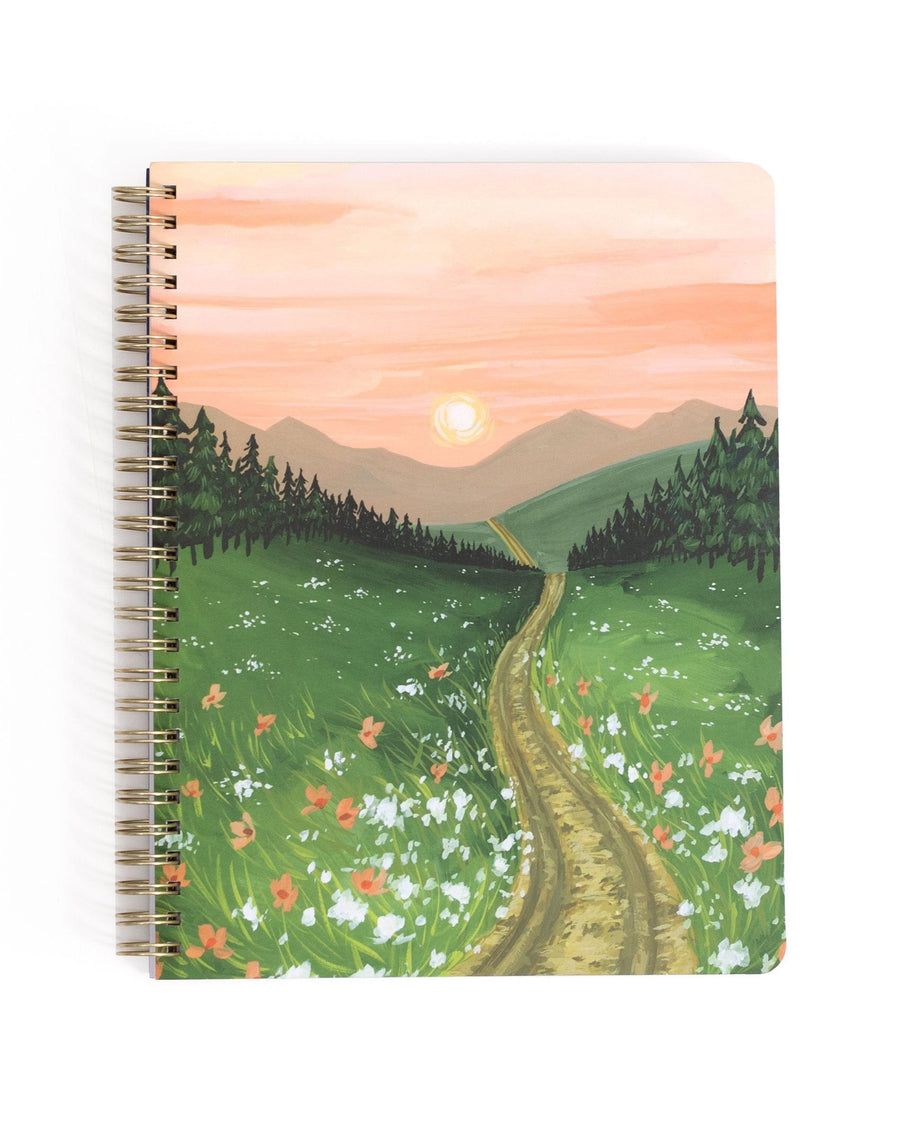 1Canoe2 Notebook Alpine Summer Spiral Notebook