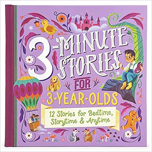Cottage Door Press Book 3-Minute Stories for 3-Year-Olds