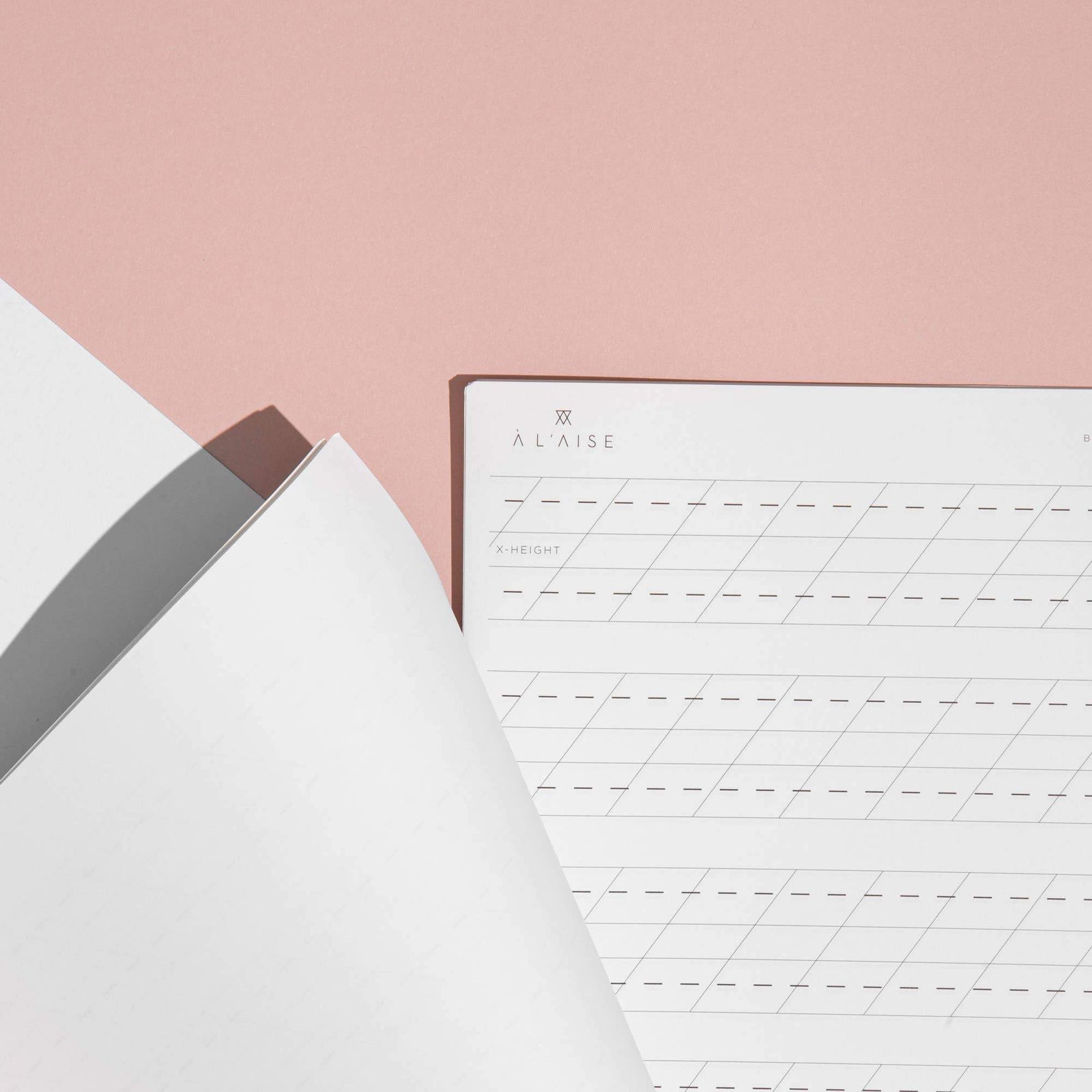 A L'Aise Calligraphy Supplies Brush Lettering Practice Paper