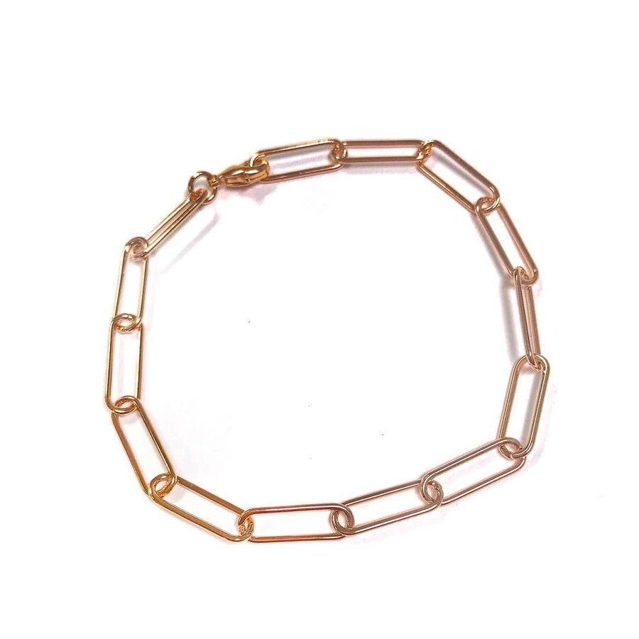 Adorn512 Bracelet Paperclip Chain Bracelet
