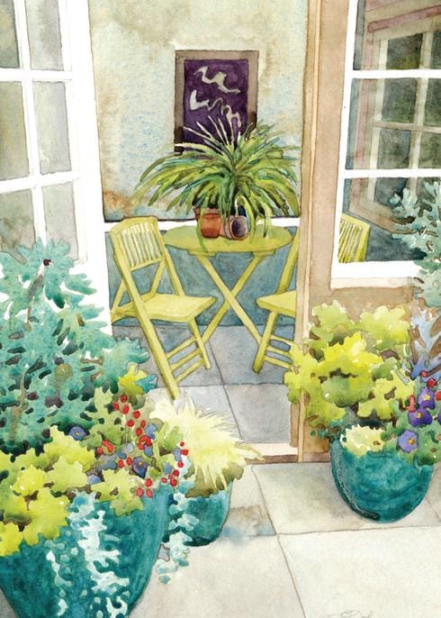 Allport Card Garden Room Card