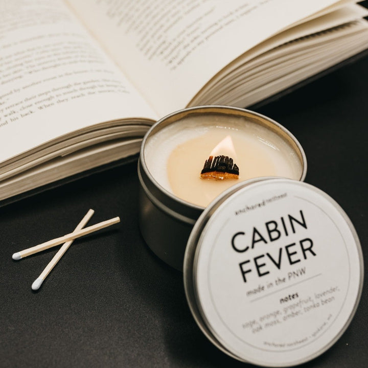 Anchored Northwest Candle Rustic Vintage (10 oz) Cabin Fever Soy Candle