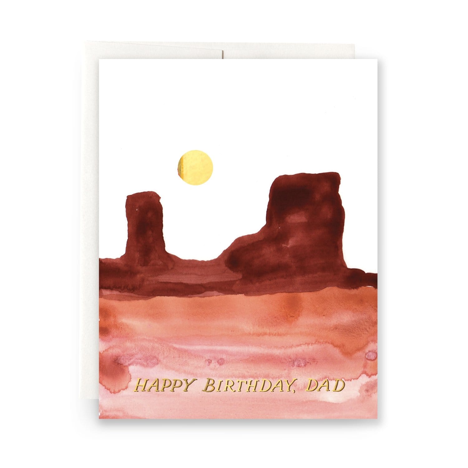 Antiquaria Card Desert Mesa Dad Birthday Card
