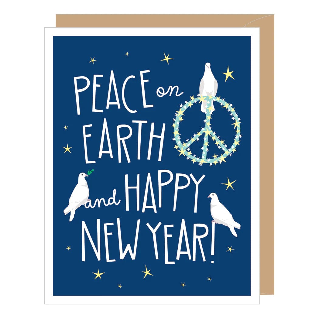 Apartment 2 Cards Boxed Card Set Peace on Earth New Year Boxed Card Set