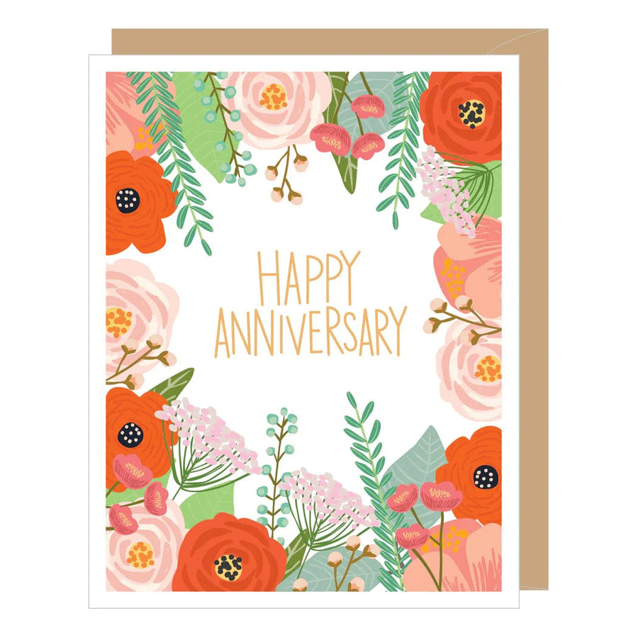 Apartment 2 Cards Card Floral Anniversary Card