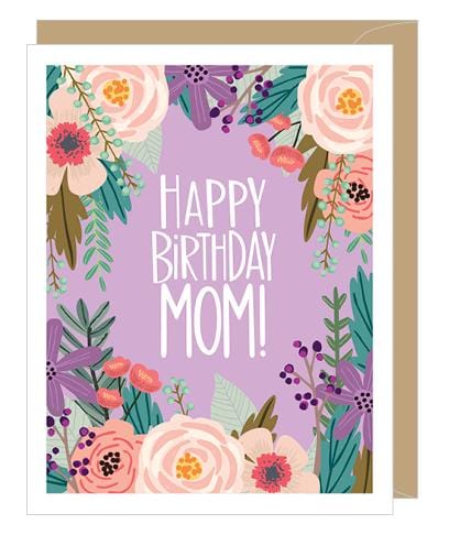 Apartment 2 Cards Card Floral Birthday Mom Card