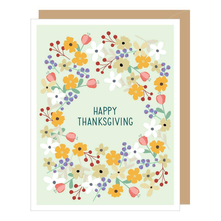 Apartment 2 Cards Card Floral Thanksgiving Card
