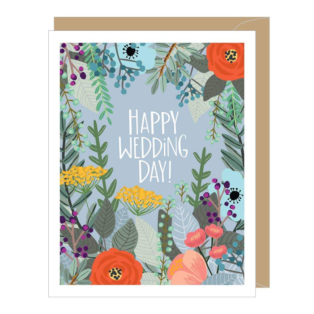 Apartment 2 Cards Card Floral Wedding Card