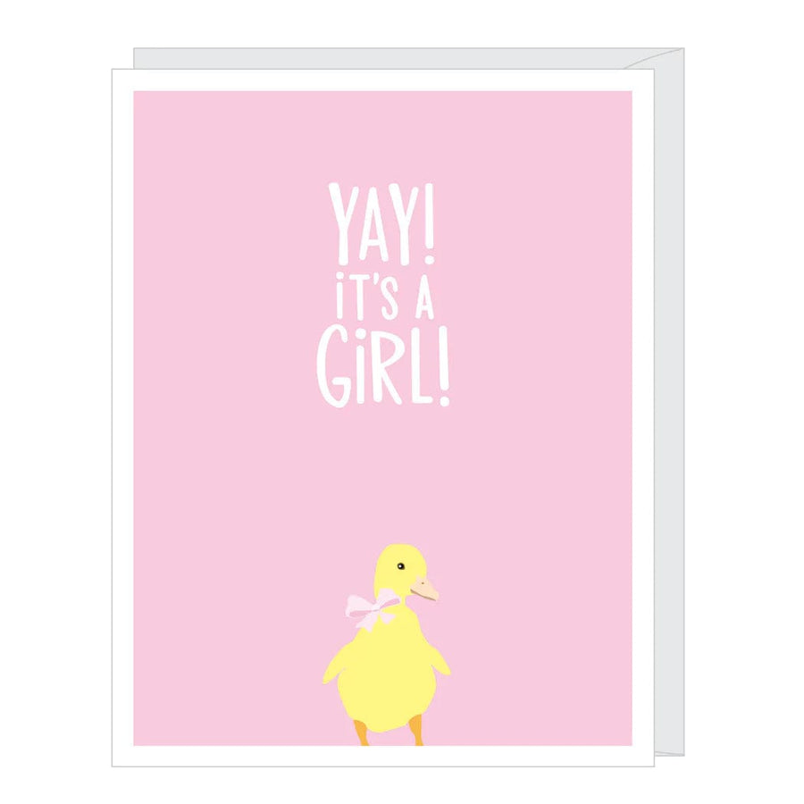 Apartment 2 Cards Card Girl Chick New Baby Card