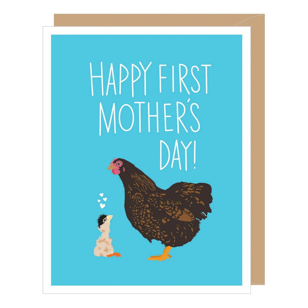 Hen & Chick Mother's Day Card by Lucy Maggie Designs