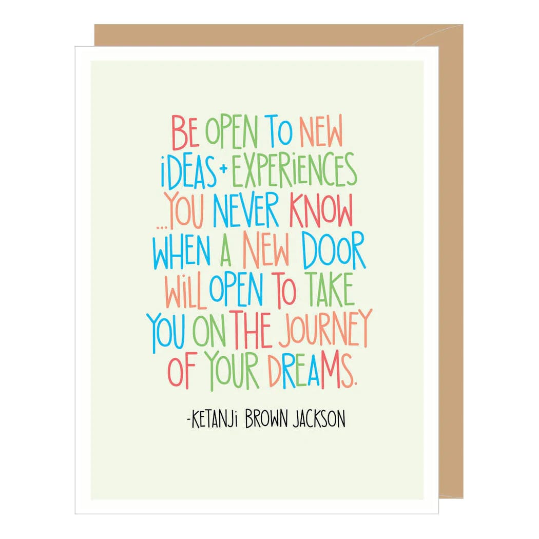 Apartment 2 Cards Card Ketanji Brown Jackson Quote Card