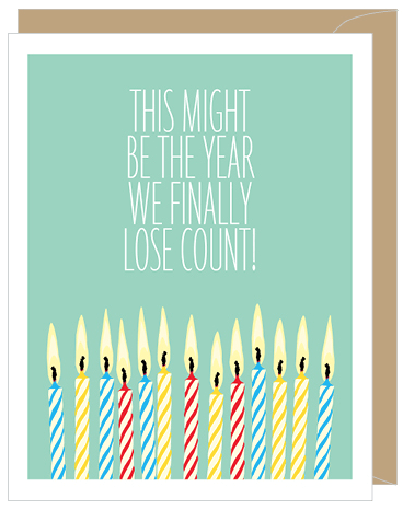 Apartment 2 Cards Card Lost Count Birthday Card