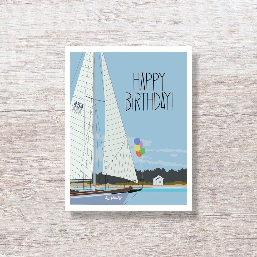 Apartment 2 Cards Card Sailboat Birthday Card