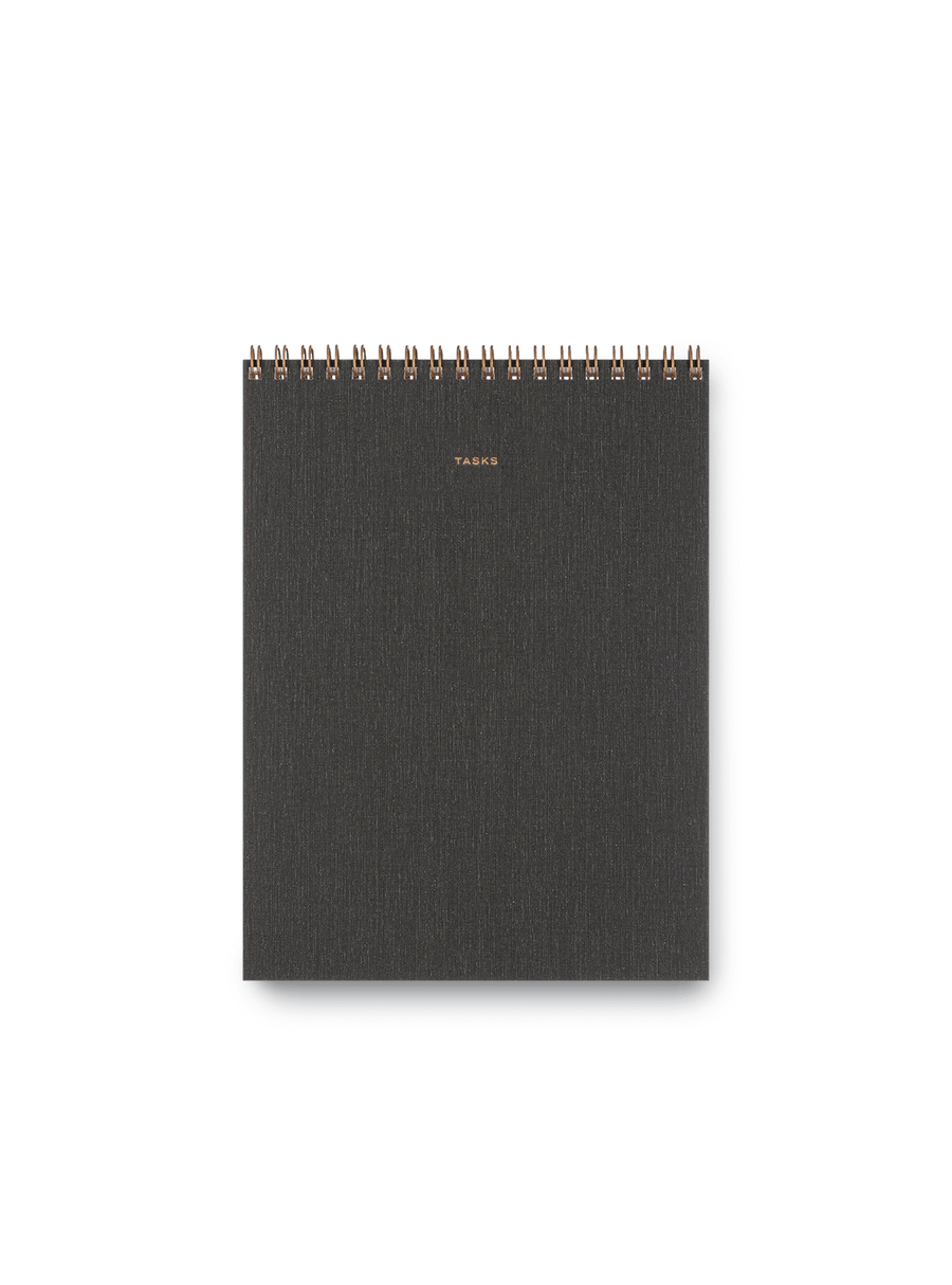 Appointed Notebook Appointed Tasks Notepad - Charcoal Gray